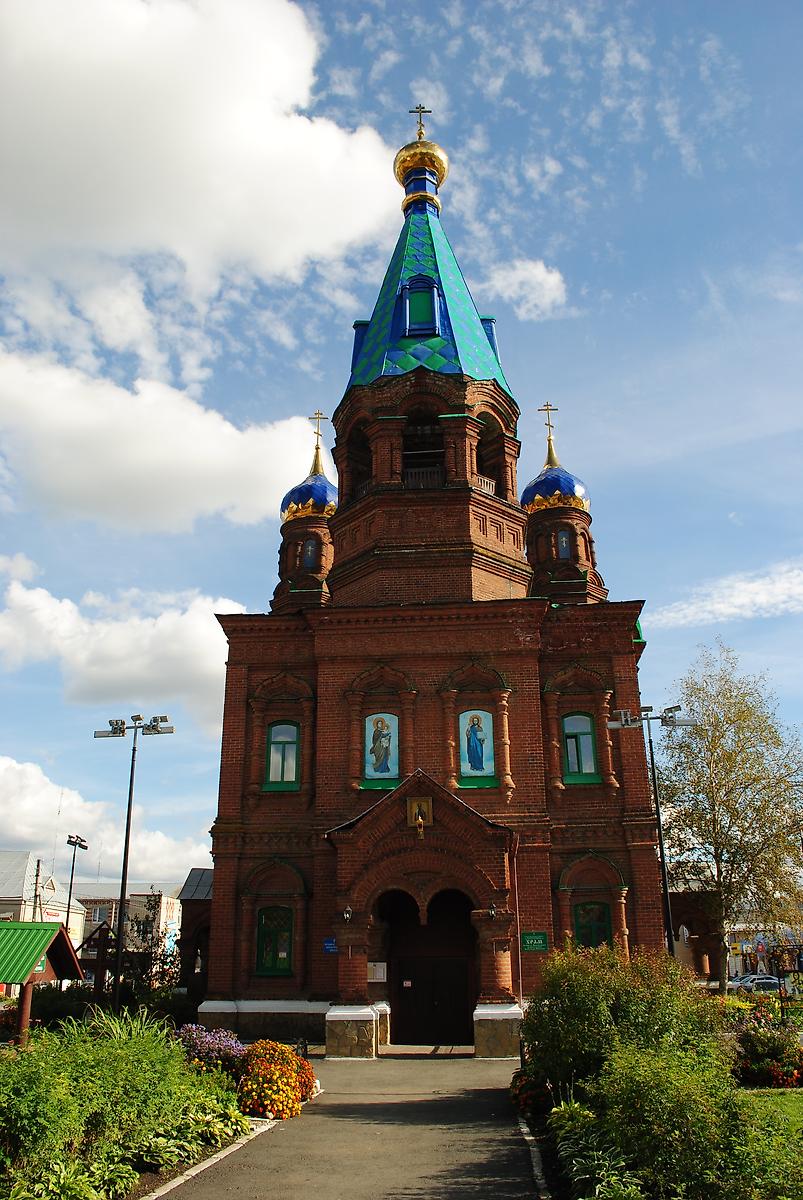 фасады. Церковь Александра Невского, Красноуфимск (Красноуфимск (ГО Красноуфимск), Свердловская область)