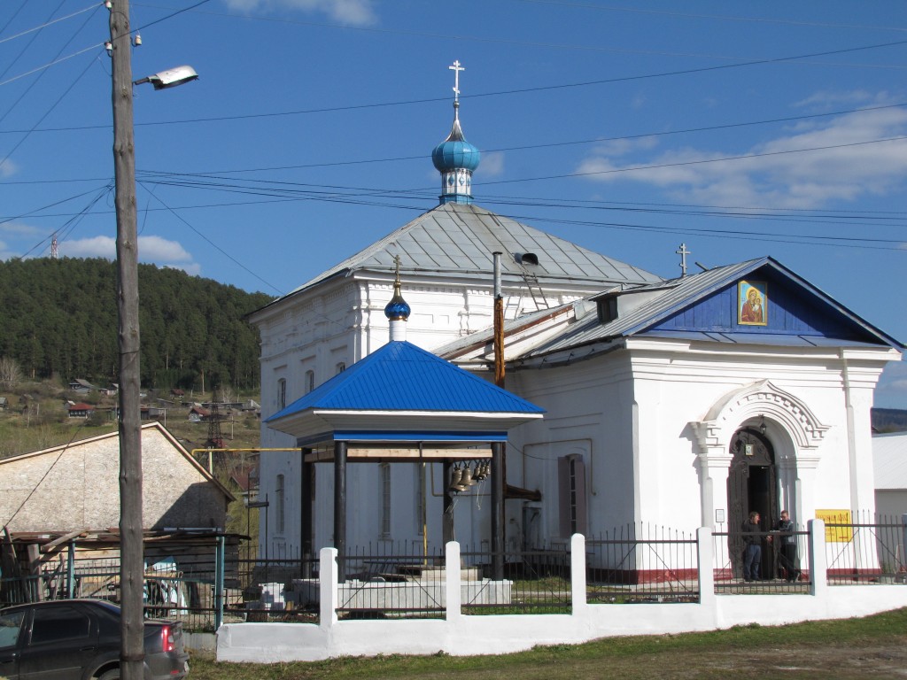 Церковь Казанской иконы Божией Матери, Куса (Кусинский район, Челябинская область). фасады