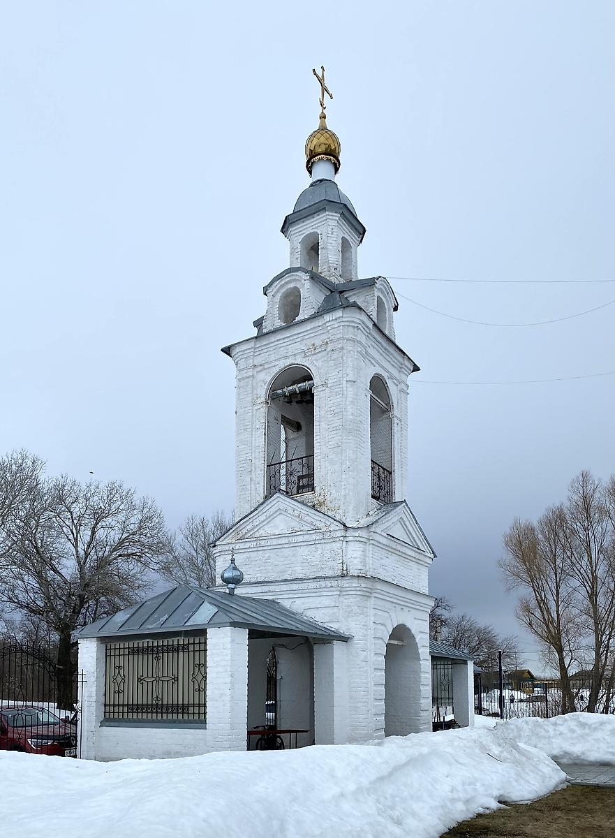 Колокольня, архитектурные детали. Церковь Рождества Христова, Три Озера (Спасский район, Республика Татарстан)