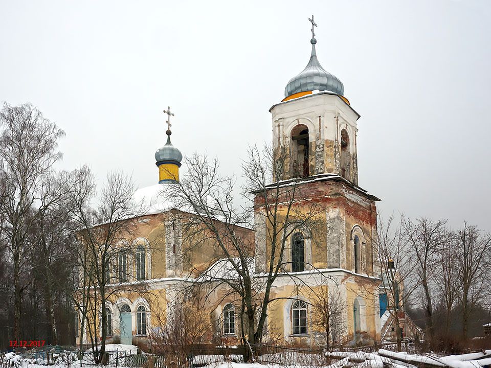 Церковь Преображения Господня и Рождества Пресвятой Богородицы, Матвеево (Спировский район, Тверская область). фасады