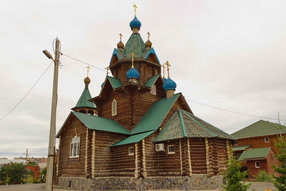 Южноуральск. Церковь Покрова Пресвятой Богородицы. фасады