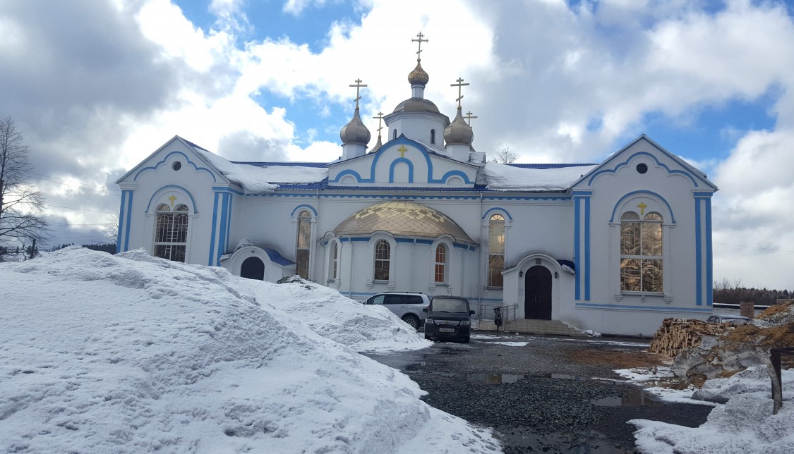 Шаля. Церковь Андрея Первозванного. фасады