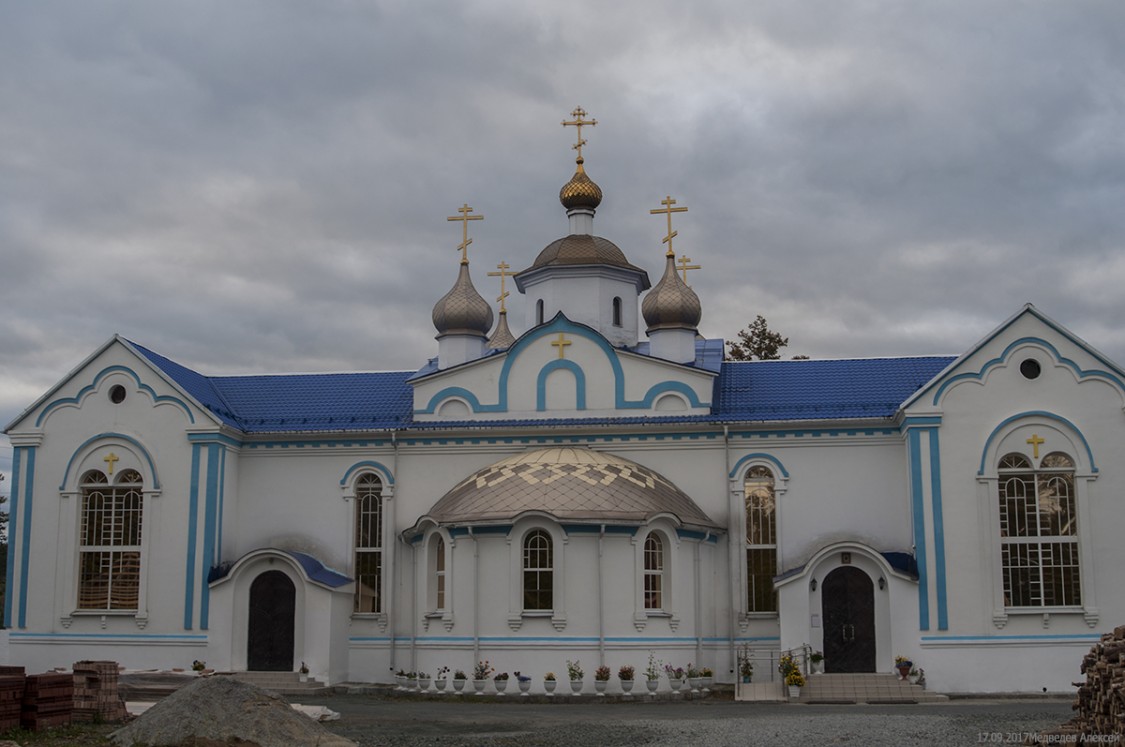Церковь Андрея Первозванного, Шаля (Шалинский район (Шалинский ГО и ГО Староуткинск), Свердловская область). фасады