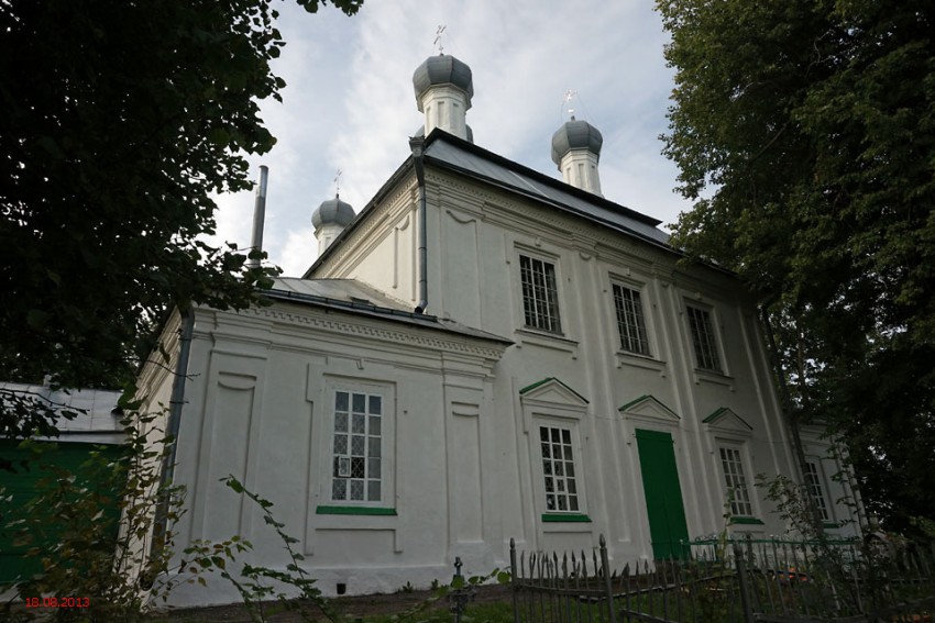 Церковь Преображения Господня, Локня (Локнянский район, Псковская область). фасады