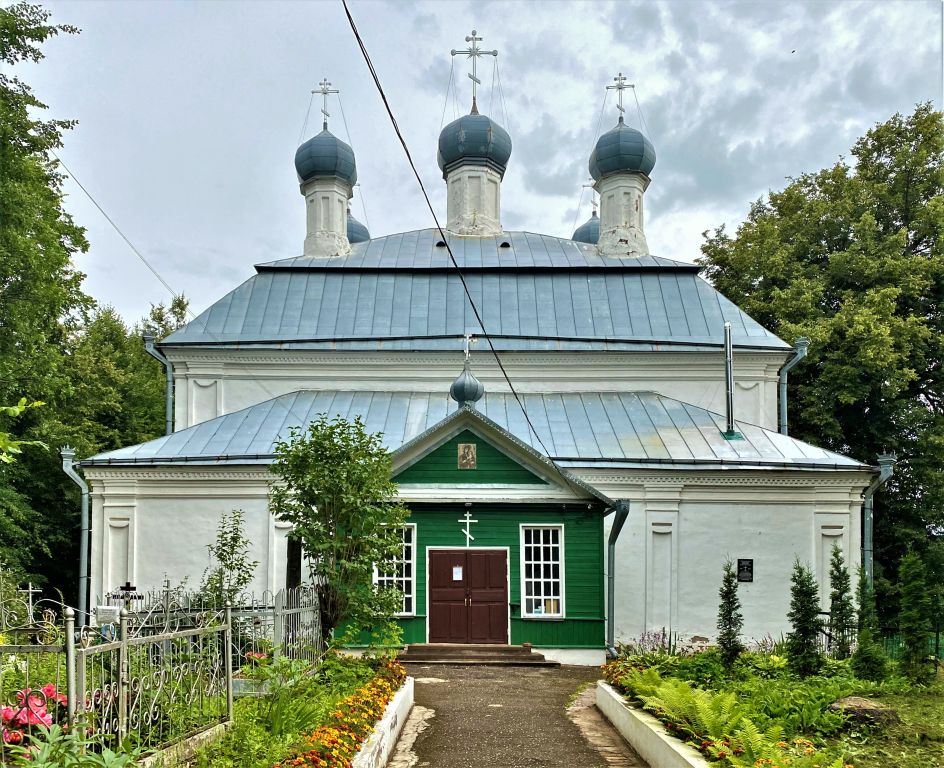 Церковь Преображения Господня, Локня (Локнянский район, Псковская область). фасады, Вид с запада