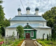 Церковь Преображения Господня, Вид с запада<br>, Локня, Локнянский район, Псковская область