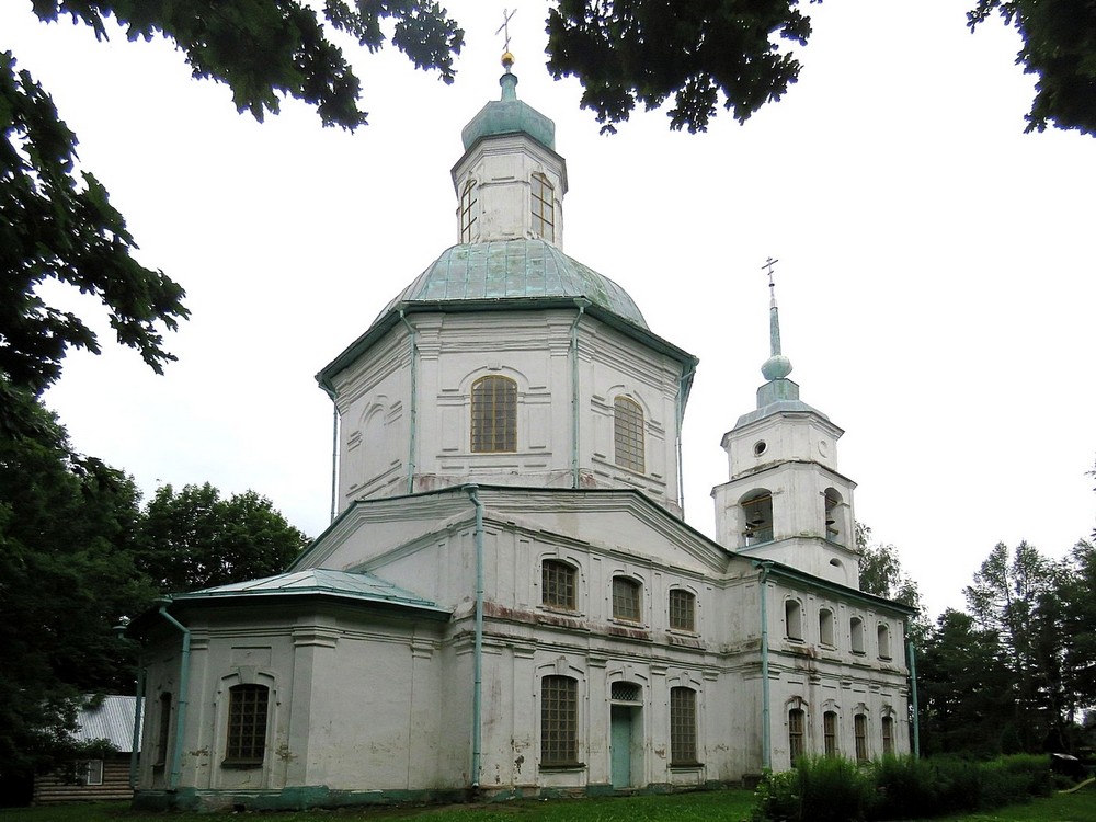 Церковь Троицы Живоначальной, Миритиницы (Локнянский район, Псковская область). фасады