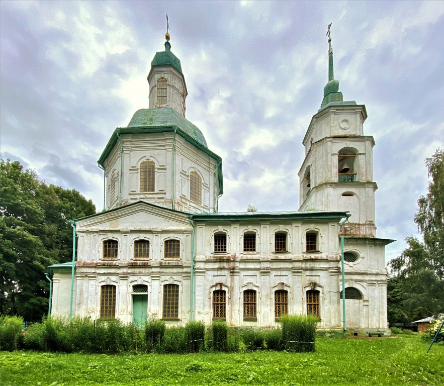 Церковь Троицы Живоначальной, Миритиницы (Локнянский район, Псковская область). фасады, Северный фасад