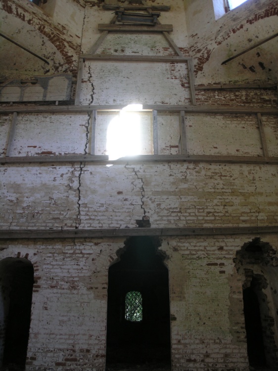Церковь Михаила Архангела, Дуняни (Локнянский район, Псковская область). интерьер и убранство