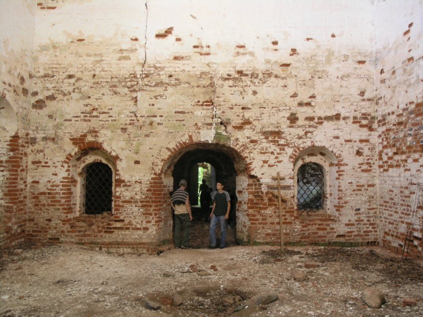 Церковь Михаила Архангела, Дуняни (Локнянский район, Псковская область). интерьер и убранство