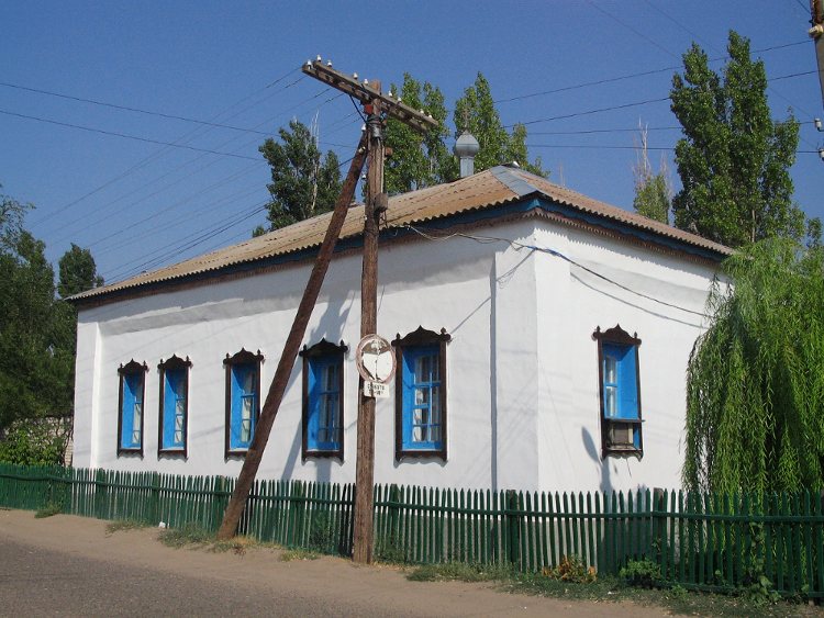 Церковь Троицы Живоначальной, Старая Полтавка (Старополтавский район, Волгоградская область). общий вид в ландшафте