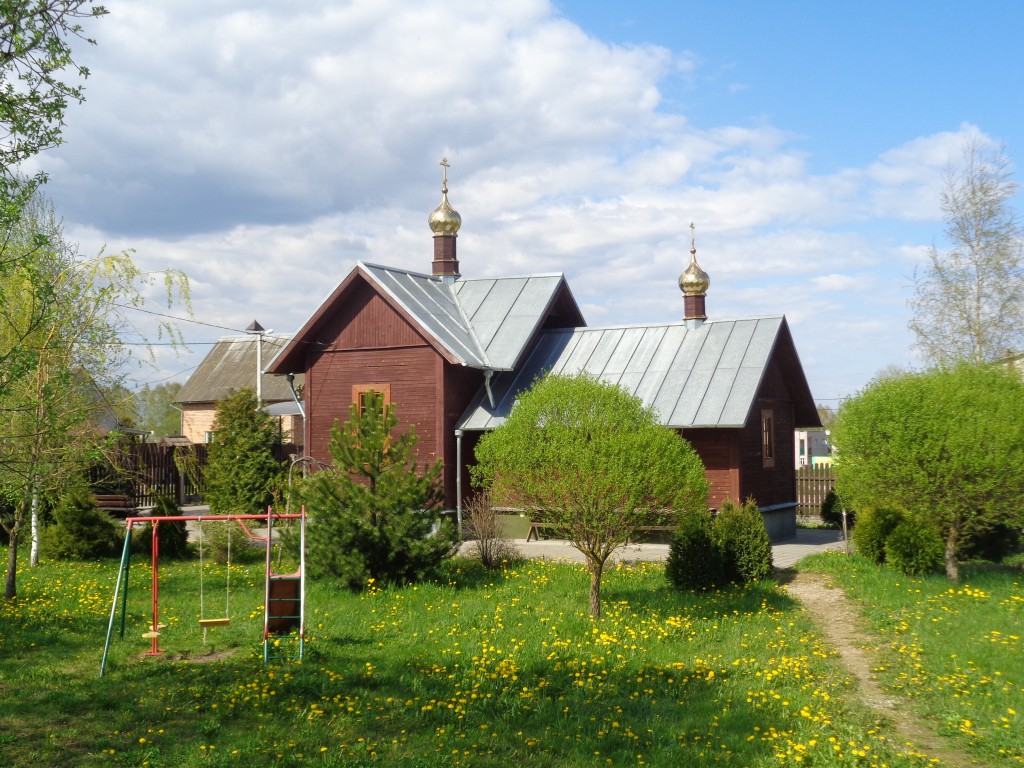 Церковь Вознесения Господня, Семково (Минский район, Беларусь, Минская область). общий вид в ландшафте