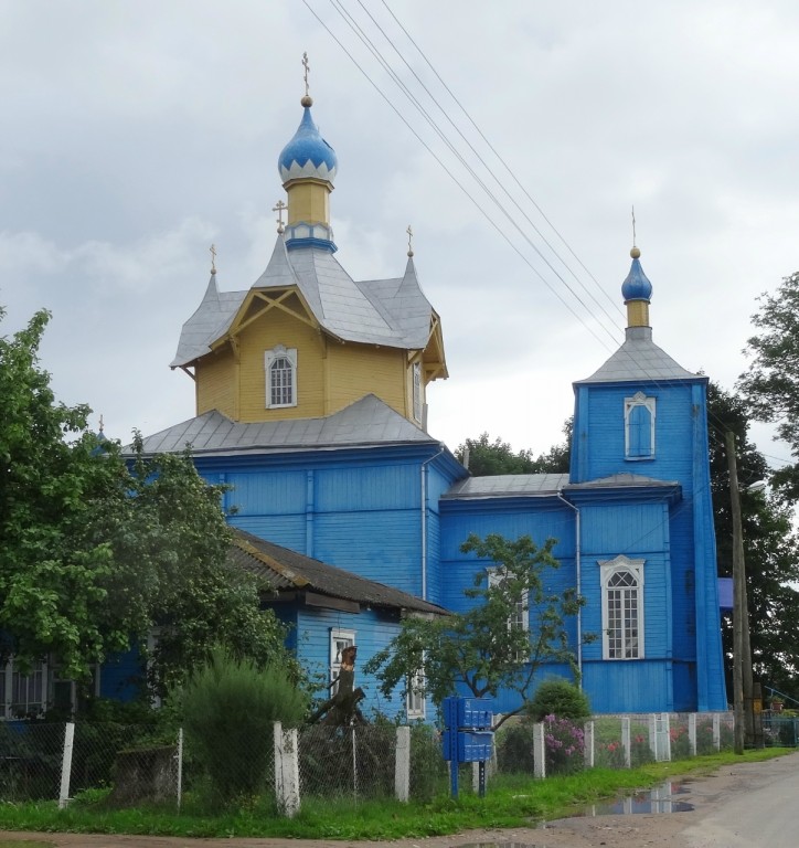 Церковь Успения Пресвятой Богородицы, Шарковщина (Шарковщинский район, Беларусь, Витебская область). фасады