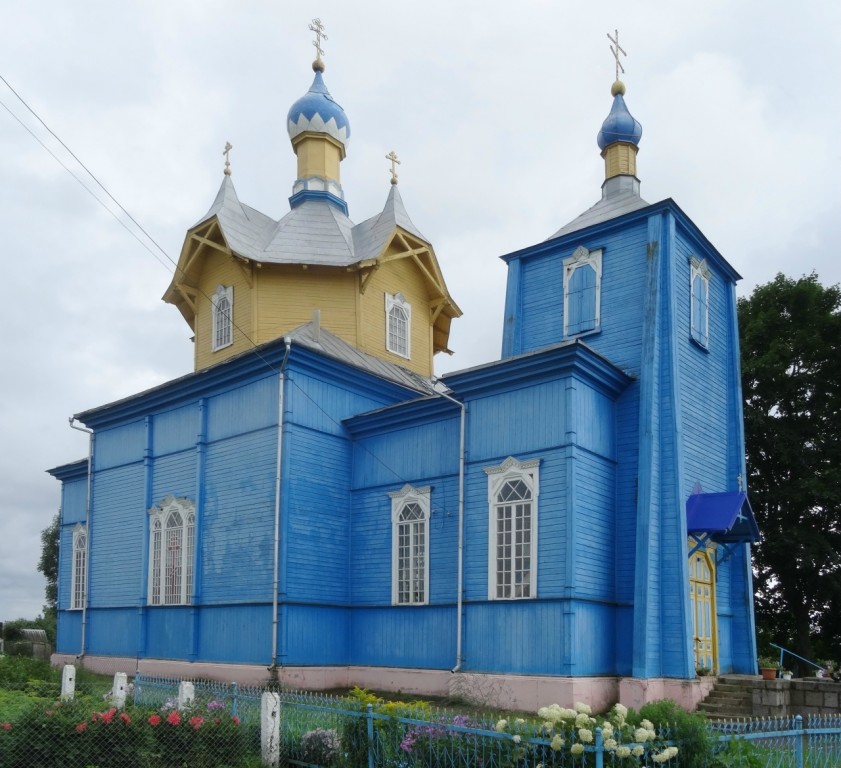 Церковь Успения Пресвятой Богородицы, Шарковщина (Шарковщинский район, Беларусь, Витебская область). фасады