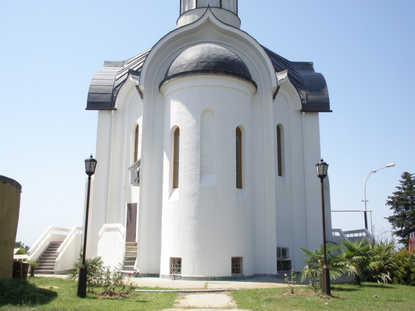 Церковь Успения Пресвятой Богородицы, Сочи (Сочи, город, Краснодарский край). фасады, Восточный фасад