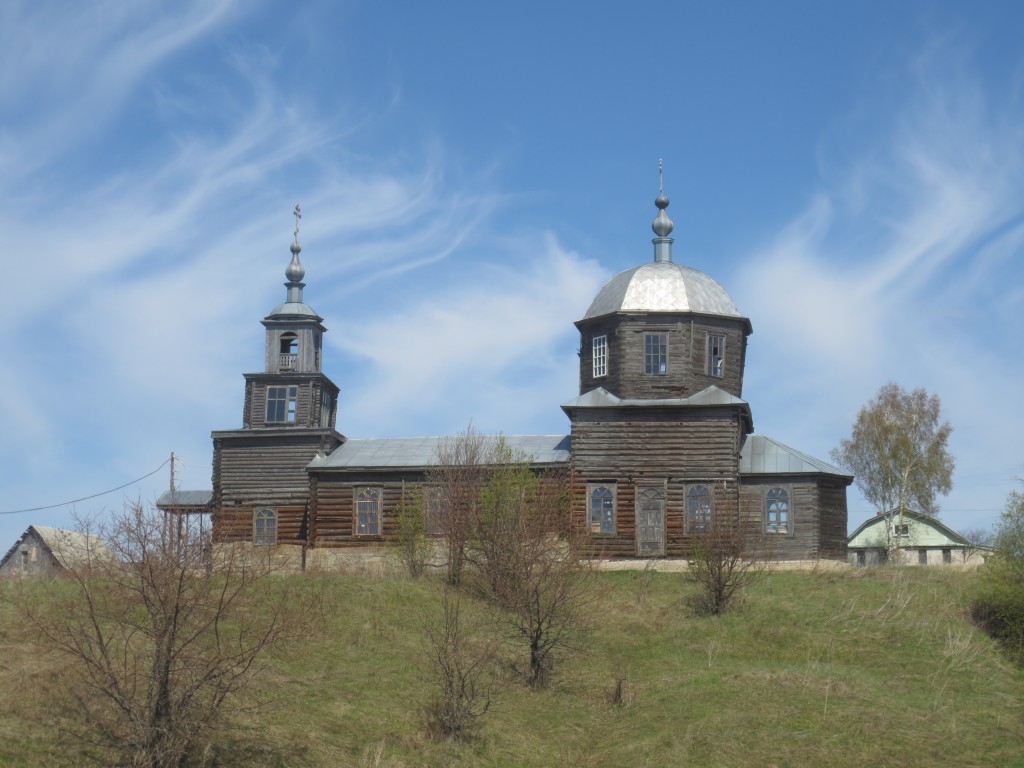 Церковь Михаила Архангела, Трудовое (Дивеевский район, Нижегородская область). фасады, Южный фасад
