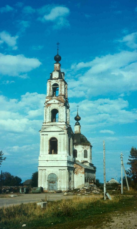 Церковь Михаила Архангела, Прозорово (Брейтовский район, Ярославская область). фасады, 1996