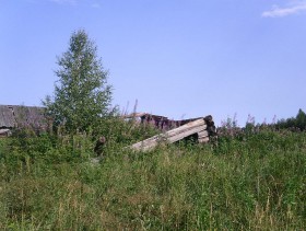 Ефимовская (Остров), урочище. Часовня Георгия Победоносца и мучеников Кирика и Иулитты