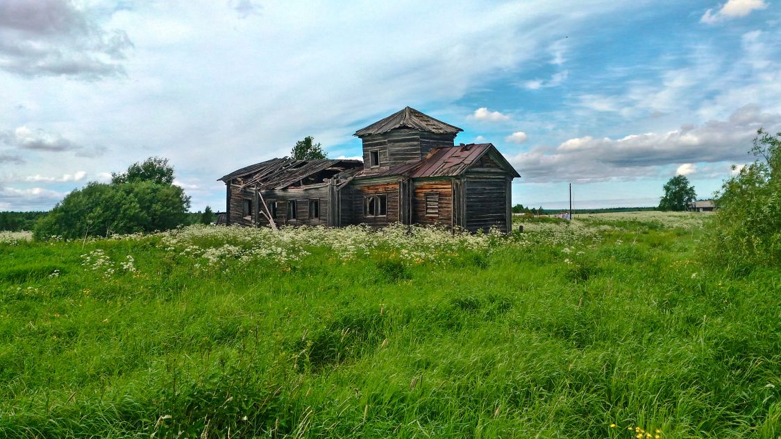 Церковь Успения Пресвятой Богородицы, Корельское (Онежский район, Архангельская область). фасады
