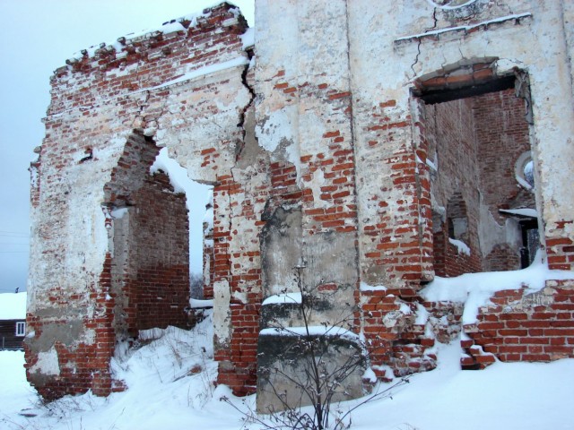 Церковь Покрова Пресвятой Богородицы, Порог (Онежский район, Архангельская область). архитектурные детали, Порог. Церковь Покрова Пресвятой Богородицы