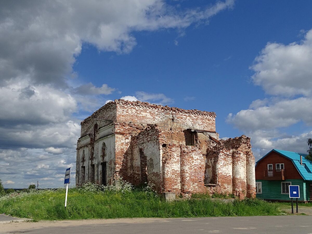 Церковь Покрова Пресвятой Богородицы, Порог (Онежский район, Архангельская область). фасады