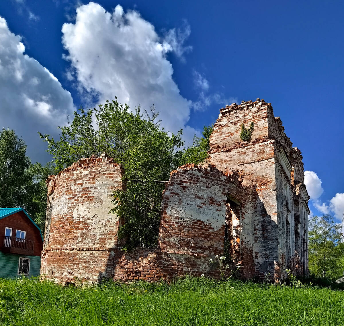 Церковь Покрова Пресвятой Богородицы, Порог (Онежский район, Архангельская область). фасады