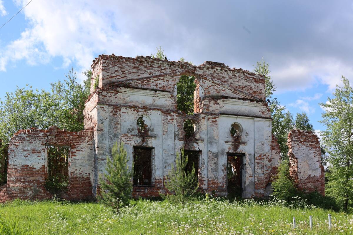 Церковь Покрова Пресвятой Богородицы, Порог (Онежский район, Архангельская область). фасады