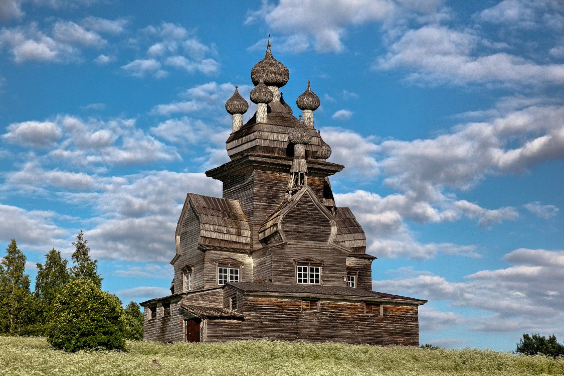 Медведевская (Жеребцова Гора, Подпорожье). Церковь Владимирской иконы Божией Матери. фасады