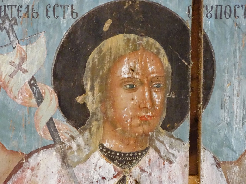 Церковь Владимирской иконы Божией Матери, Медведевская (Жеребцова Гора, Подпорожье) (Онежский район, Архангельская область). интерьер и убранство