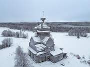 Медведевская (Жеребцова Гора, Подпорожье). Владимирской иконы Божией Матери, церковь