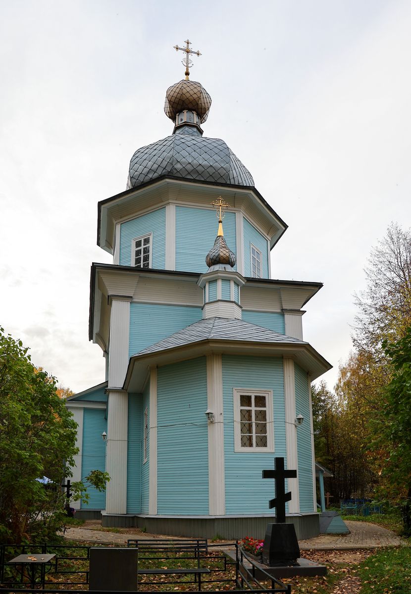 Церковь Успения Пресвятой Богородицы, Вельск (Вельский район, Архангельская область). фасады