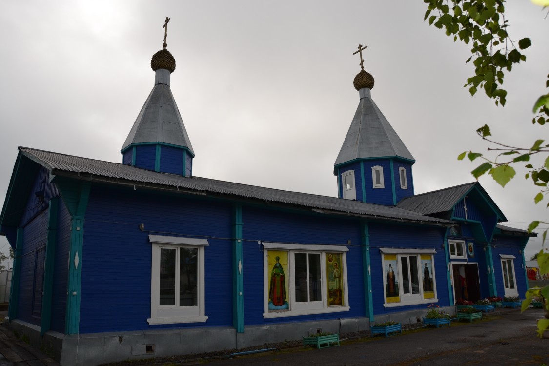 Коноша. Церковь Серафима Саровского. фасады