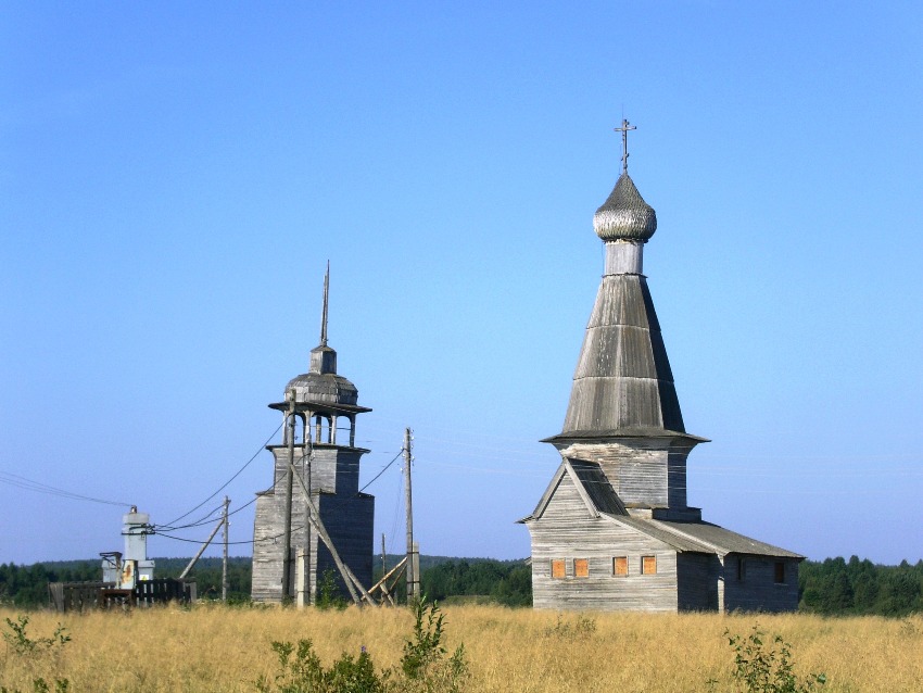 Храмовый комплекс Малошуйского погоста, Абрамовская (Малошуйка) (Онежский район, Архангельская область). фасады