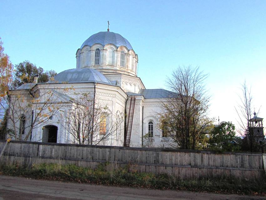 Никольск. Церковь Казанской иконы Божией Матери. фасады, вид с севера
