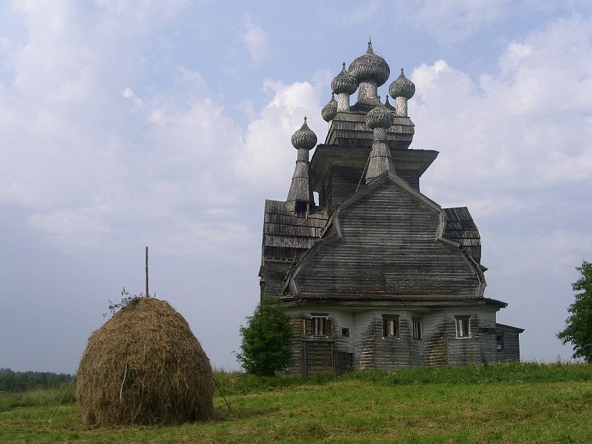 Медведевская (Жеребцова Гора, Подпорожье). Церковь Владимирской иконы Божией Матери. фасады, вид с востока