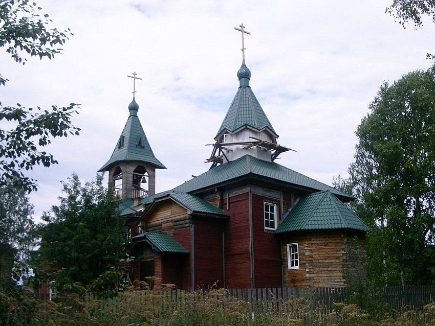 Церковь Зосимы и Савватия Соловецких, Няндома (Няндомский район, Архангельская область). фасады, вид с юго-востока