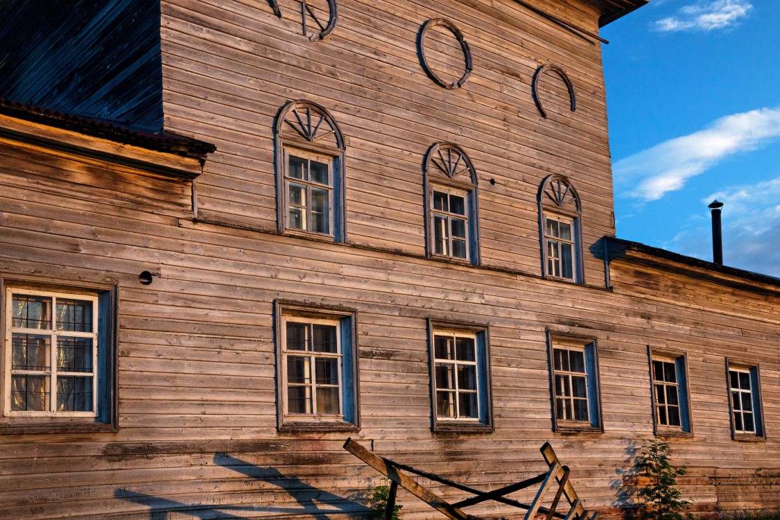 Церковь Сретения Господня, Абрамовская (Малошуйка) (Онежский район, Архангельская область). архитектурные детали