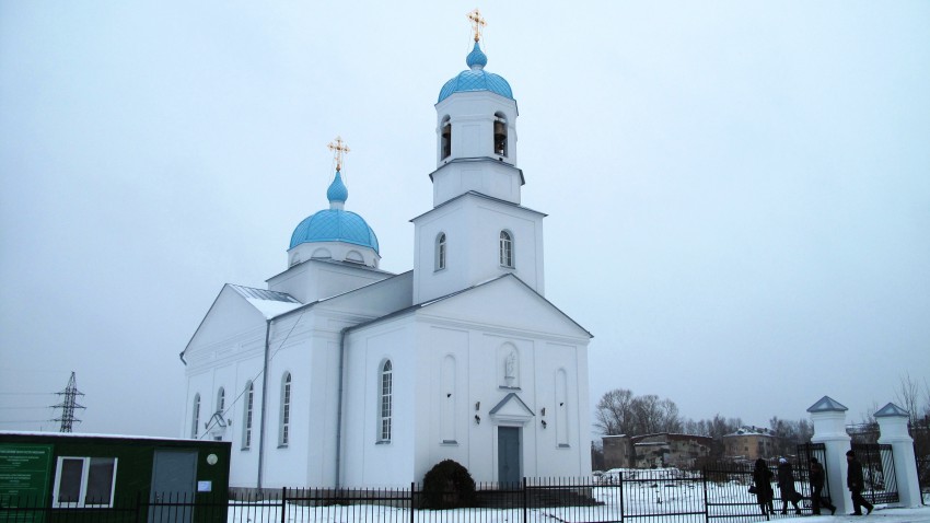 Подпорожье. Церковь Благовещения Пресвятой Богородицы. фасады