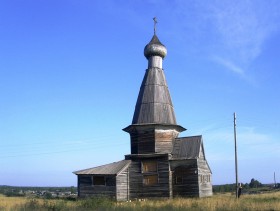 Абрамовская (Ниж.Малошуйка, Вачевская). Церковь Николая Чудотворца