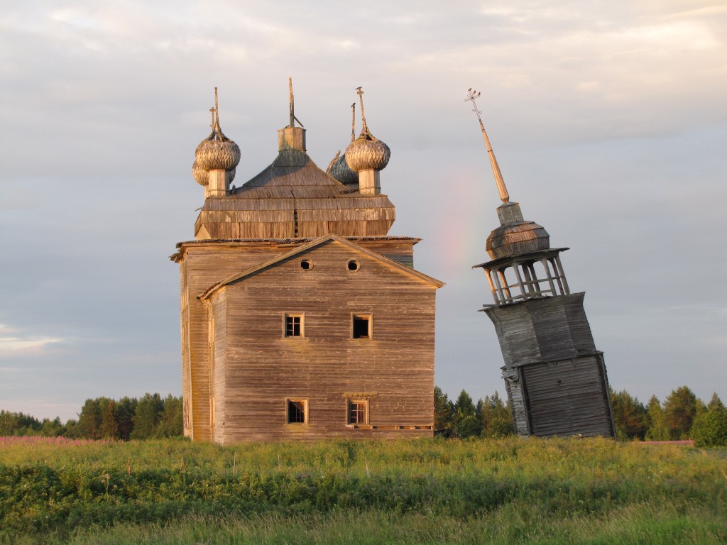 Церковь Преображения Господня, Нименьга (Онежский район, Архангельская область). фасады