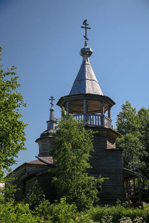 Церковь Зосимы и Савватия Соловецких, Яковлевское (Ворзогоры) (Онежский район, Архангельская область). фасады