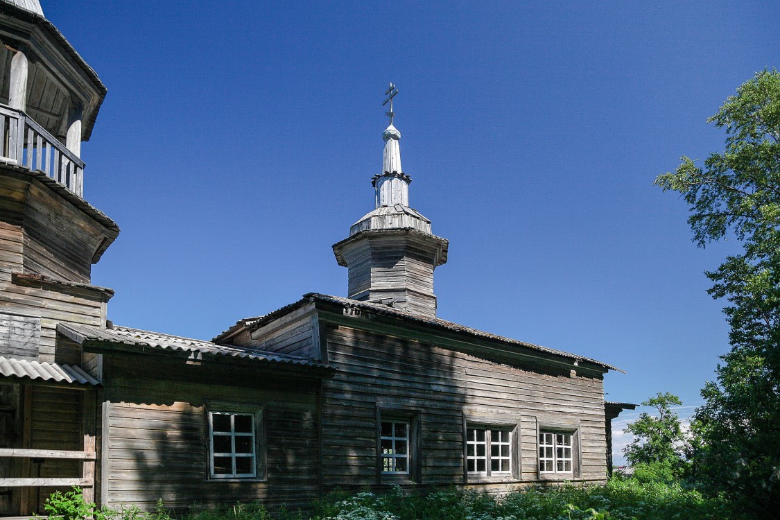 Церковь Зосимы и Савватия Соловецких, Яковлевское (Ворзогоры) (Онежский район, Архангельская область). фасады