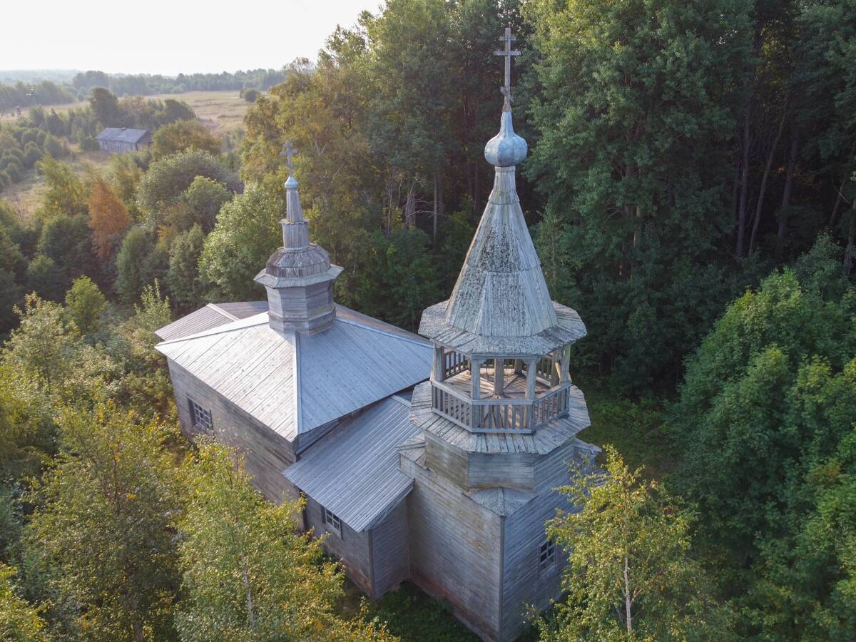 Церковь Зосимы и Савватия Соловецких, Яковлевское (Ворзогоры) (Онежский район, Архангельская область). фасады