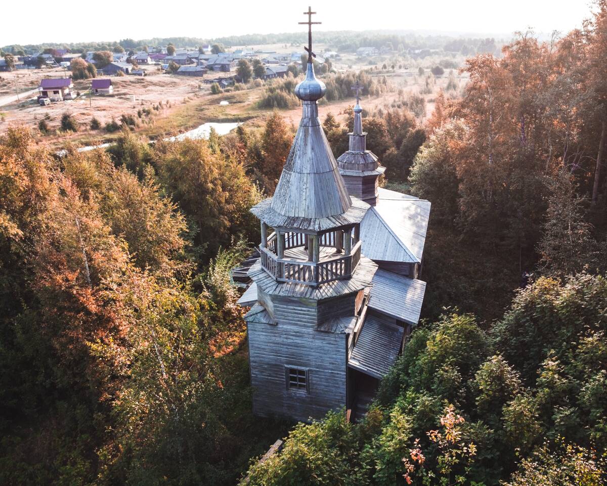 Церковь Зосимы и Савватия Соловецких, Яковлевское (Ворзогоры) (Онежский район, Архангельская область). фасады