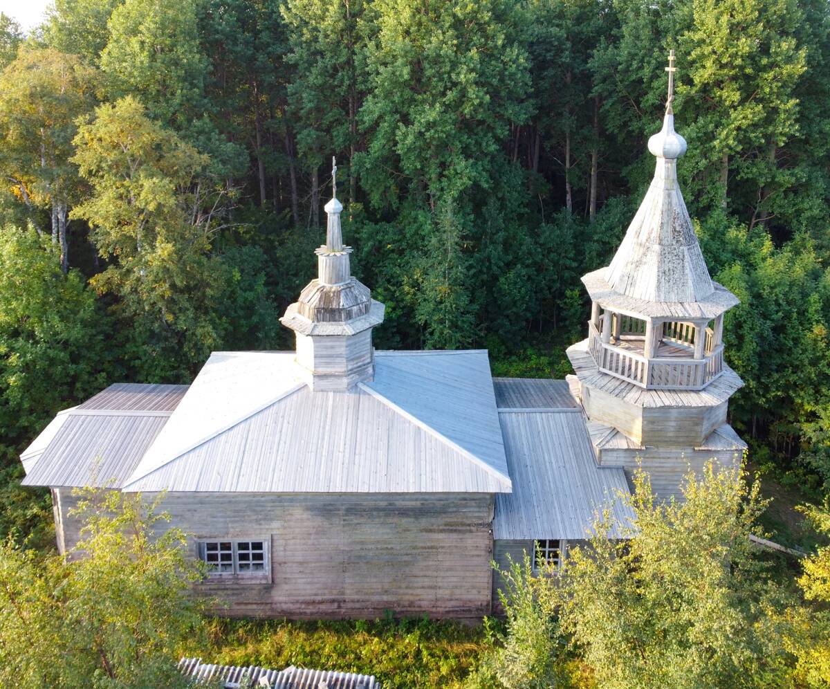 Церковь Зосимы и Савватия Соловецких, Яковлевское (Ворзогоры) (Онежский район, Архангельская область). фасады