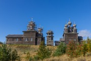 Ансамбль Ворзогорского погоста, Вид с юга<br>, Кондратьевское (Ворзогоры), Онежский район, Архангельская область