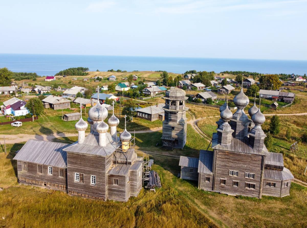 Храмовый комплекс Ворзогорского погоста, Кондратьевское (Ворзогоры) (Онежский район, Архангельская область). фасады