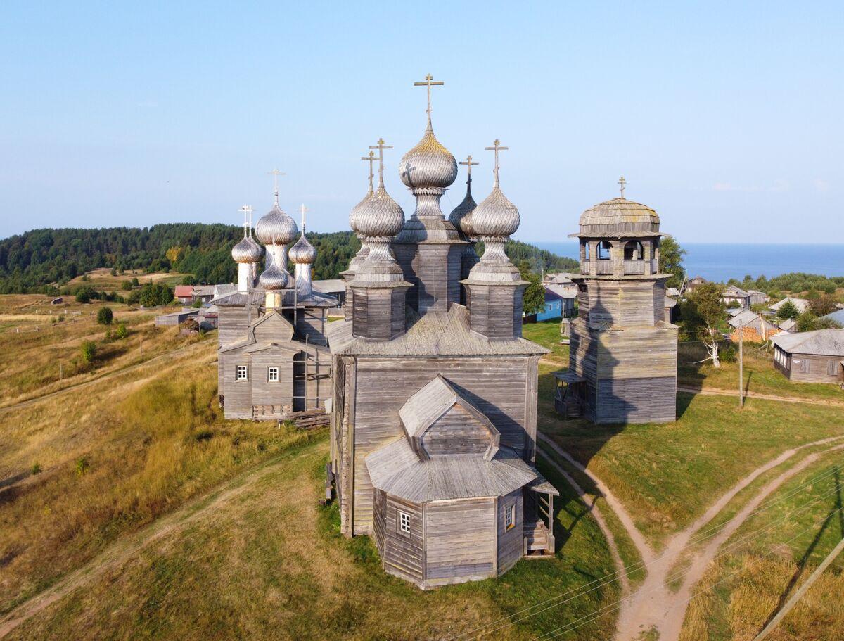 Храмовый комплекс Ворзогорского погоста, Кондратьевское (Ворзогоры) (Онежский район, Архангельская область). фасады
