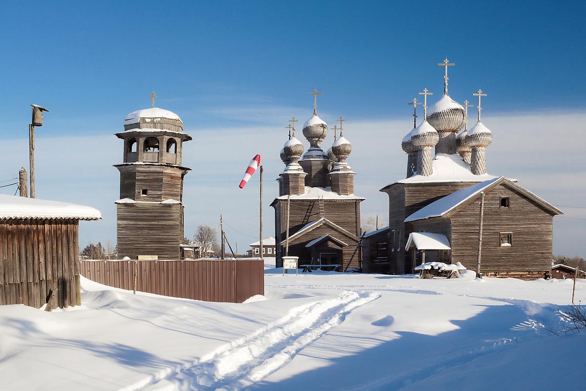 фасады. Храмовый комплекс Ворзогорского погоста, Кондратьевское (Ворзогоры) (Онежский район, Архангельская область)