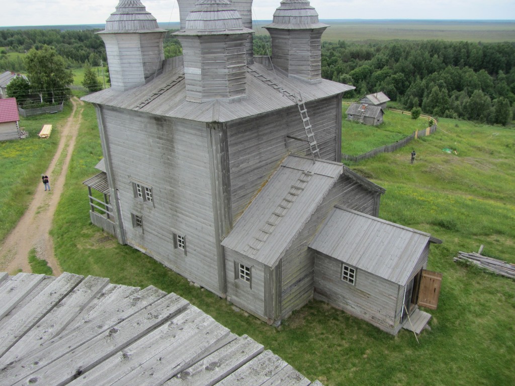 Кондратьевское (Ворзогоры). Церковь Николая Чудотворца. архитектурные детали